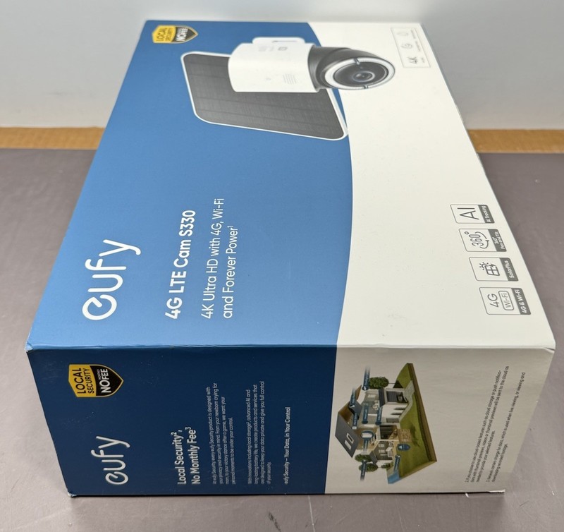 eufy 4G LTE Cam S330 4K Cellular Wireless Security Camera Solar Powered gallery