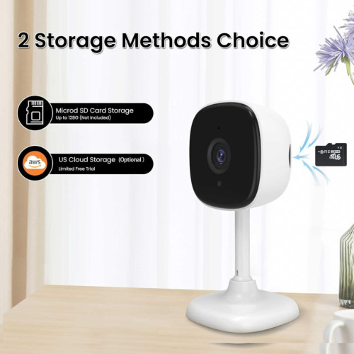 WiFi Indoor Camera for Home Security, 24/7 Recording for... gallery