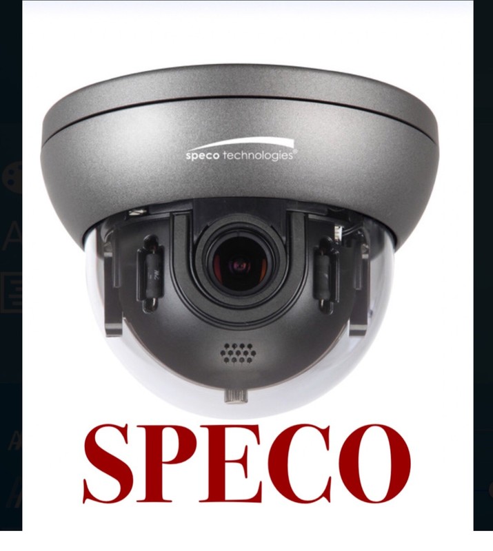 Lot 4 SPECO WDRD11H CCTV Color Cameras W/ 700TVL 2.8-12mm T-WDR VandalProof NEW! gallery