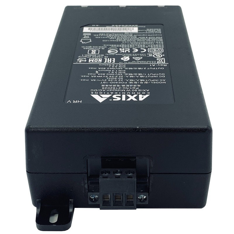 AXIS Communications 90W Midspan AC/DC - PoE Power Supply POE90D-1BT 2192026 gallery