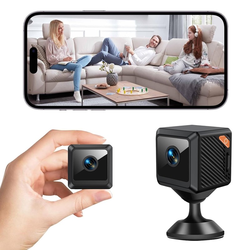 1080P WiFi Wireless Indoor Camera Pet Baby Monitor Home Security CCTV 2-Way
