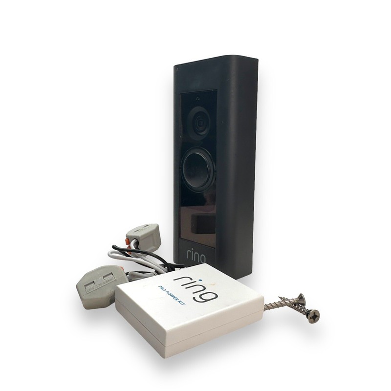 Ring Video Doorbell Pro, Pro Power Kit, 3D Motion Detection & Audio Black gallery
