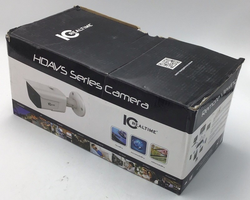 IC Realtime AVS-B8712SL-DP 8MP HDAVS Indoor/Outdoor Fixed Bullet Camera -OpenBox