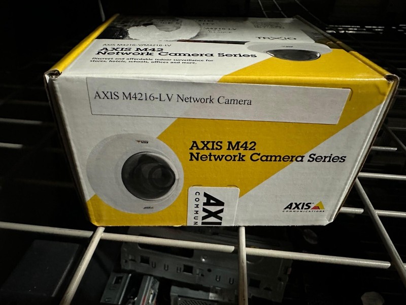 Axis Communications M4216-LV Dome Network Camera (02113-001) | NEW OPEN BOX gallery