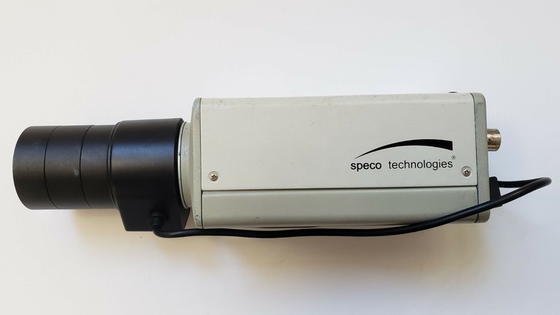 Speco CVC-614C 1/3-inch High Resolution Color Box Camera, Dual Voltage