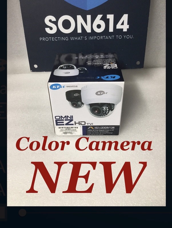 KT&C KEZ-C2DI28V12IRNW Security Color Camera OMNI EZ HD-TVI 2.1MP 1080P 2.8-12mm