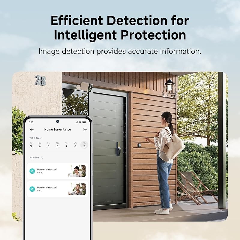Xiaomi BW400 Pro Outdoor Camera Set 2.5K 132° Wide Angle 10000mAh Security Cam gallery