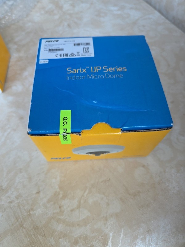 Pelco Sarix IJP IJP221-1IS 2 Megapixel Network Indoor Dome Camera 2.8mm Lens