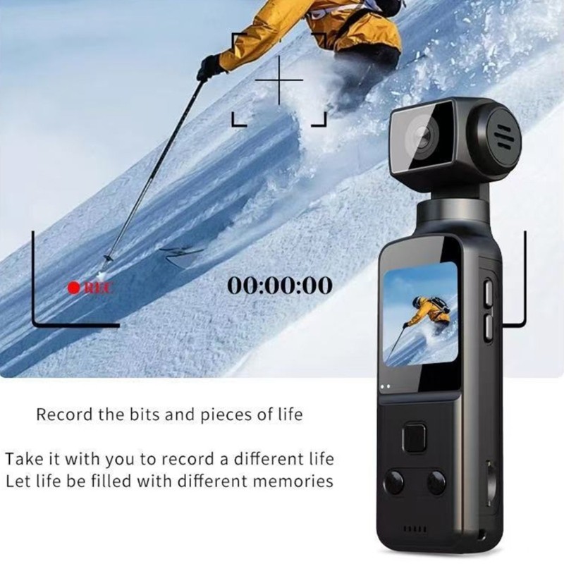 270° Flexible Angle 4K Adventure Recorder Lightweight For Outdoor Videography gallery