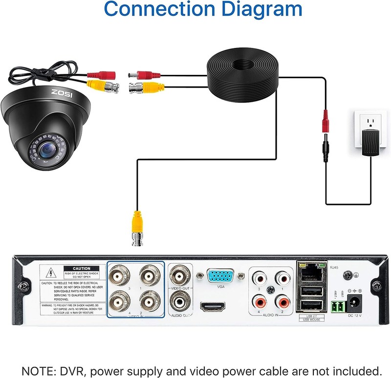 Camara de Seguridad Para Casas Vision Nocturna 1080p Camara Vigilancia Exterior gallery