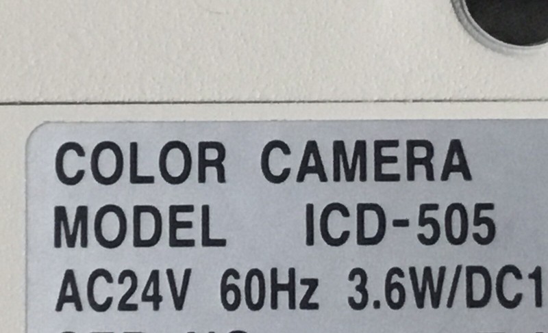 Ikegami ICD-505 Security Color Camera W/ 5-50mm 520TVL Wall Mount Bracket NEW! gallery