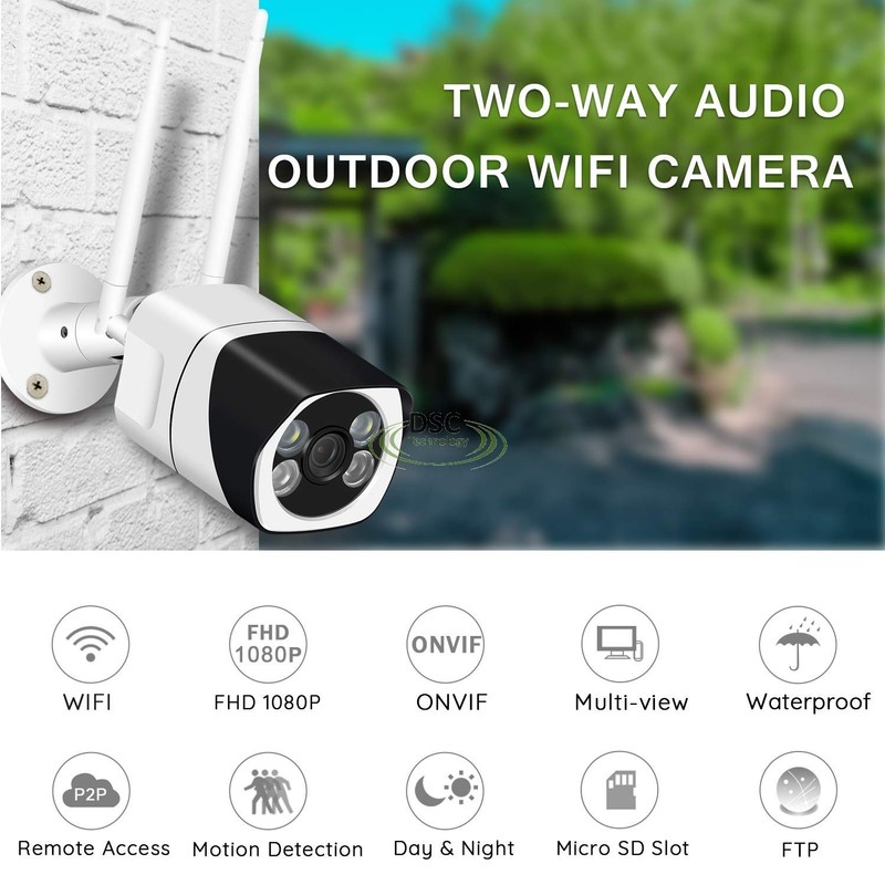 14PCS 5MP Outdoor WiFi Security Camera Wireless Video Surveillance gallery