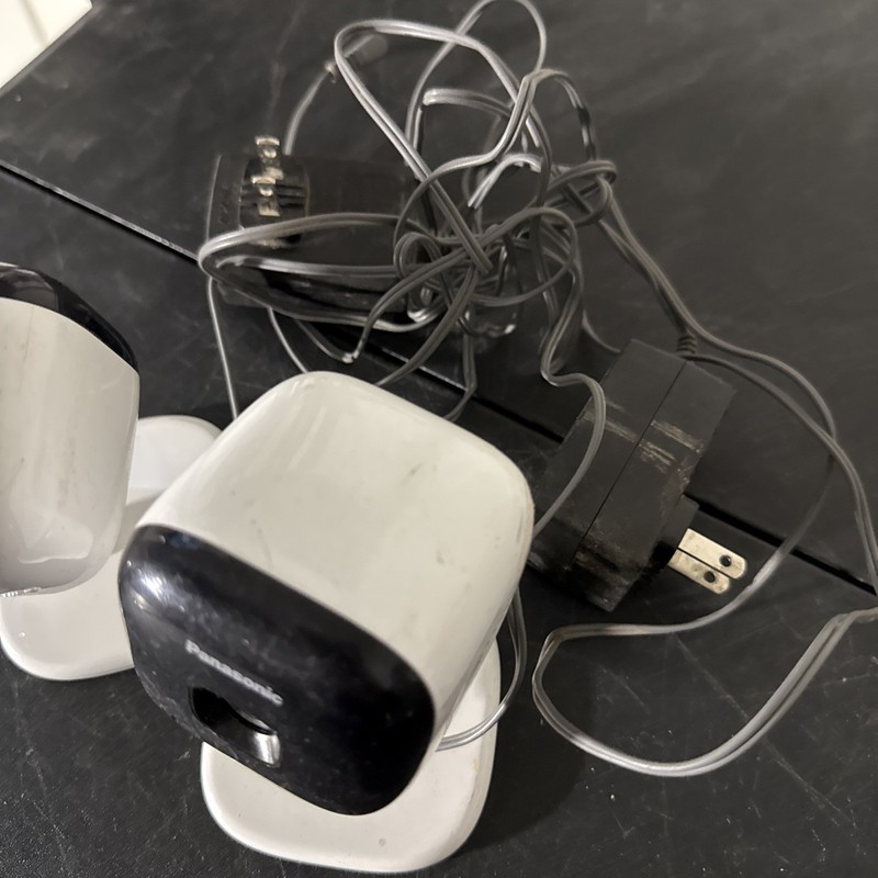 Panasonic KX-HNC200 Indoor Camera For Baby Monitoring Home Network System Lot(2) gallery