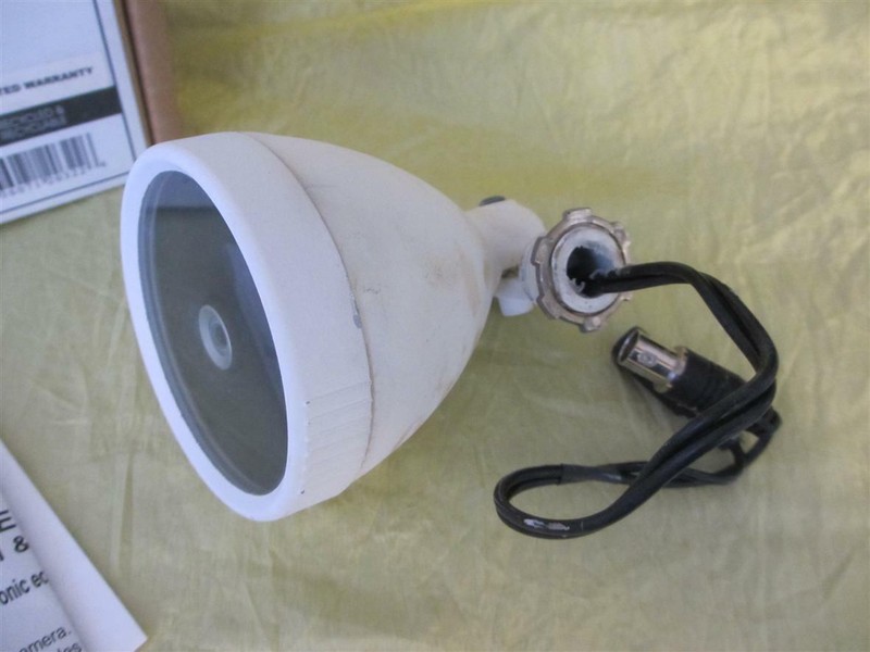 AS-IS USED SCE2 Netmedia security Indoor/ outdoor weatherproof color camera gallery