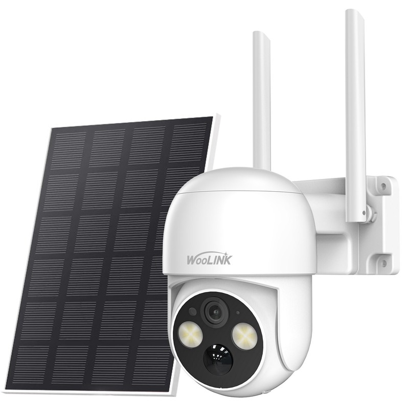 4MP HD Solar Camera Wireless WiFi Solar Powered Battery Camera Outdoor 2.5K gallery