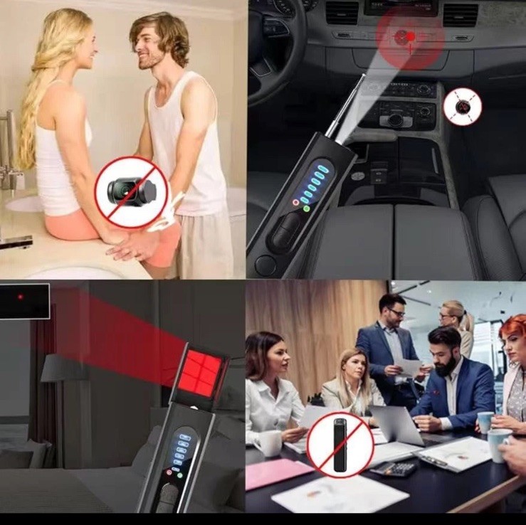 Hidden Camera Detector,2024 Anti Spy Camera Detector,Portable Wireless Camera... gallery