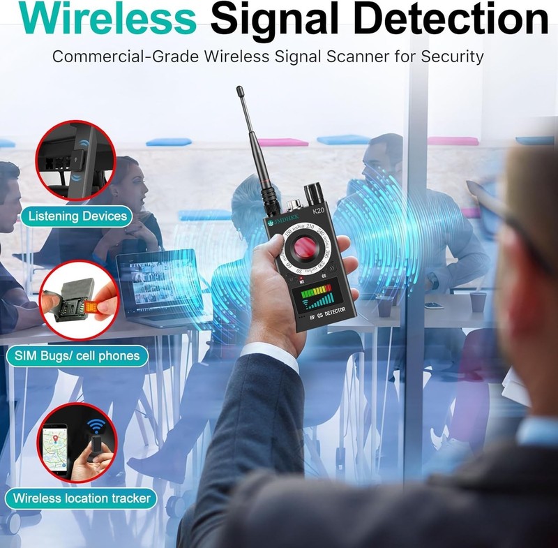 Hidden Camera Detector RF Bug GPS Tracker Detector Replacement gallery