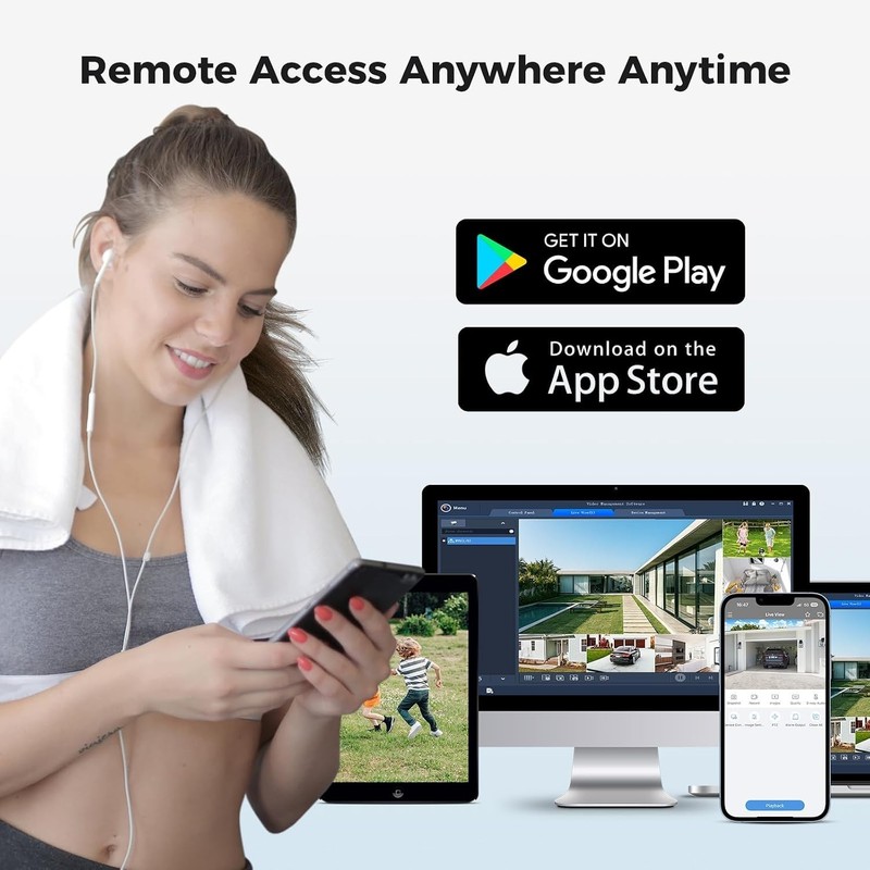 Smart 8-Channel DVR Security System with Remote Monitoring & No Monthly Fees gallery