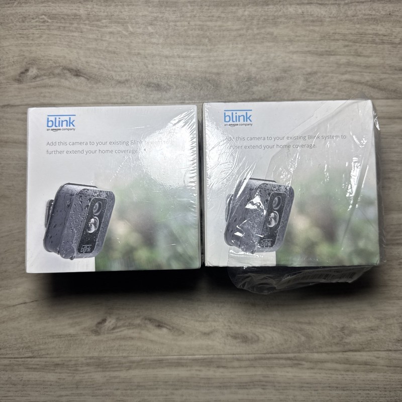 5 Pack Blink XT2 Wi-Fi 1080p Indoor/Outdoor Security Cameras Factory Sealed New gallery
