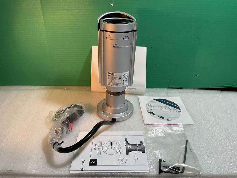 Bosch NTC-255-PI IP Outdoor IR Bullet Camera, 3.7-10mm Lens, PoE/MAR-333
