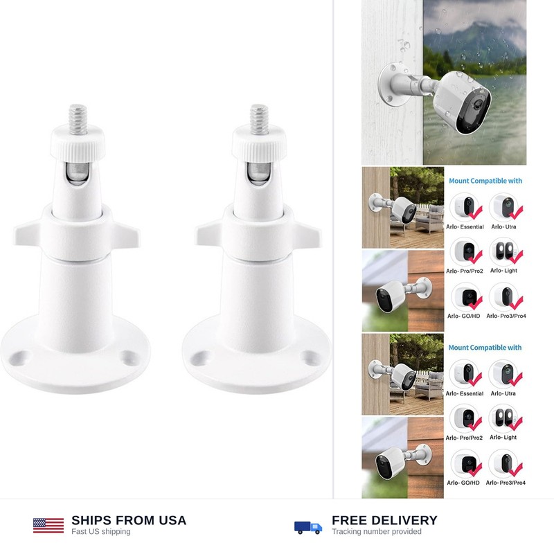 Security Camera Universal Mounting Bracket,Adjustable Indoor/Outdoor Security…