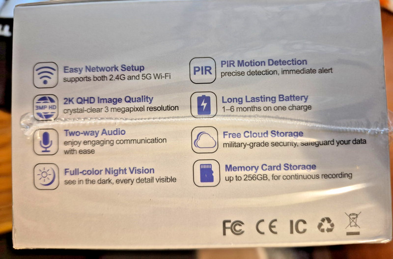 2K Security Cameras Wireless Outdoor, Free Cloud Storage Integrated Spotlight gallery