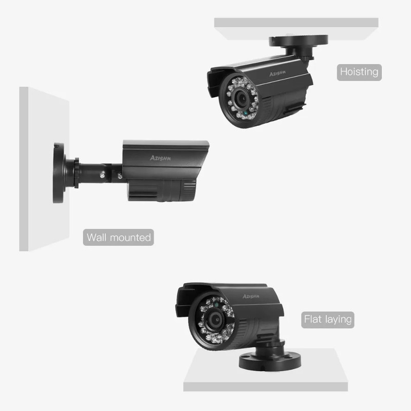 CCTV Camera 800TVL/1000TVL IR Cut Filter 24 Hour Day/Night Vision Video Outdoor gallery