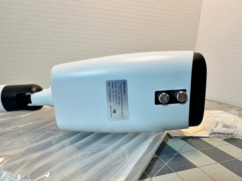 REVO America Aero HD Indoor/Outdoor 5 Megapixel Surveillance Camera RACBJ2812-3 gallery