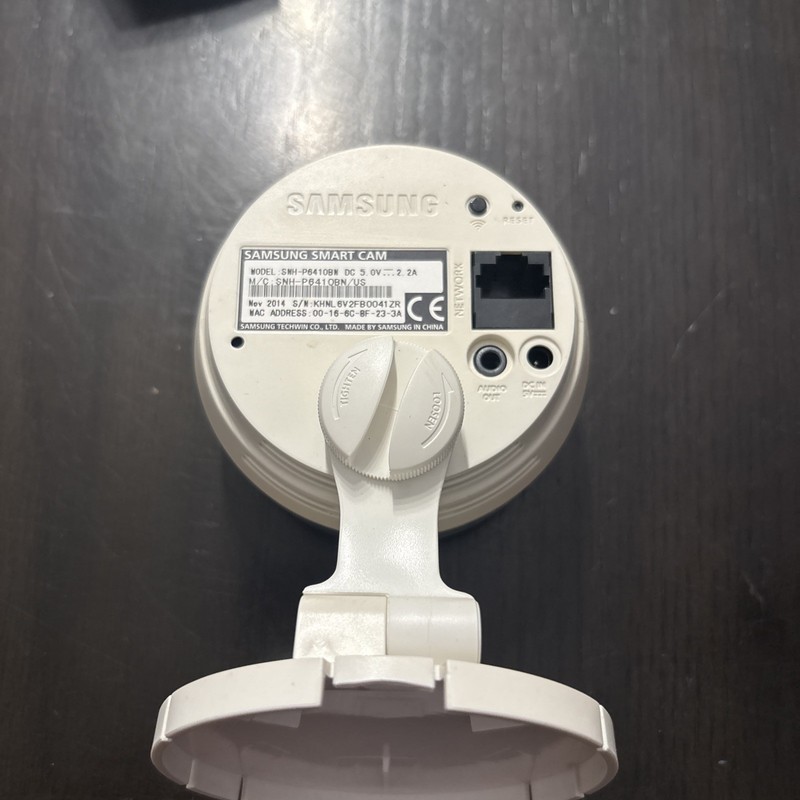 Samsung Smart Cam SNH-P6410BN Camera and Power Adapter gallery