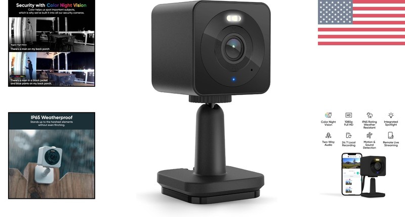 Cam OG Wireless Security Camera - 1080p HD, Motion Detection & Built-in Light gallery