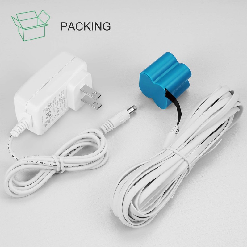 Power Adapter Compatible with Arlo (Replace CR123A), HD 25ft, White gallery