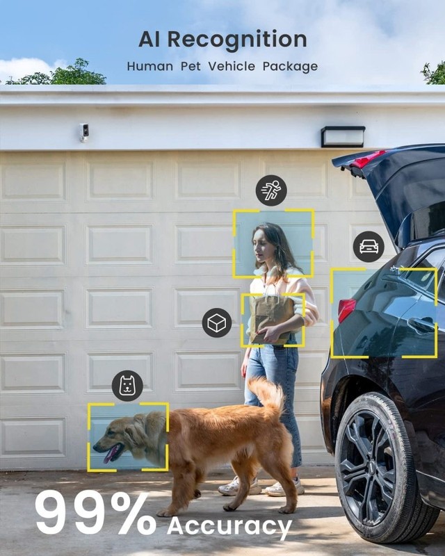 Security Cameras Wireless Outdoor with Motion Light Battery Powered Night Vision gallery