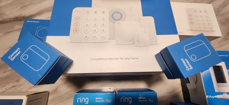 Ring Home Builder Bundle Package Kit Doorbell Pro, Doorbell Plus,Base, 2 Keypad gallery
