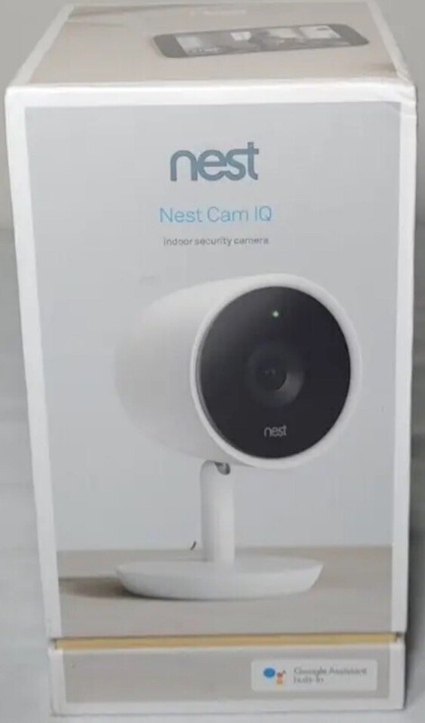 Google NEST Cam IQ Indoor Smart Security Camera NC3100US – New SEALED