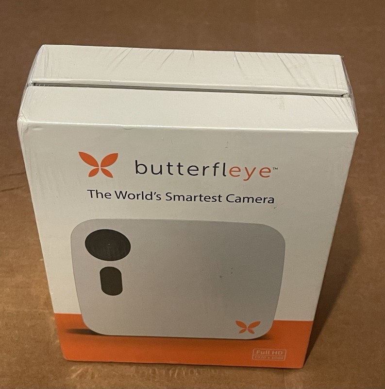 BUTTERFLEYE MODEL BFLY1 THE WORLD'S SMARTEST SECURITY FULL HD CAMERA NEW SEALED