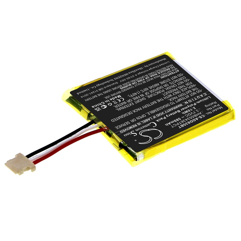 Battery for ADT DBC835 DBC835-V2 Wireless HD Doorbell Camera AHB553436TPCT gallery
