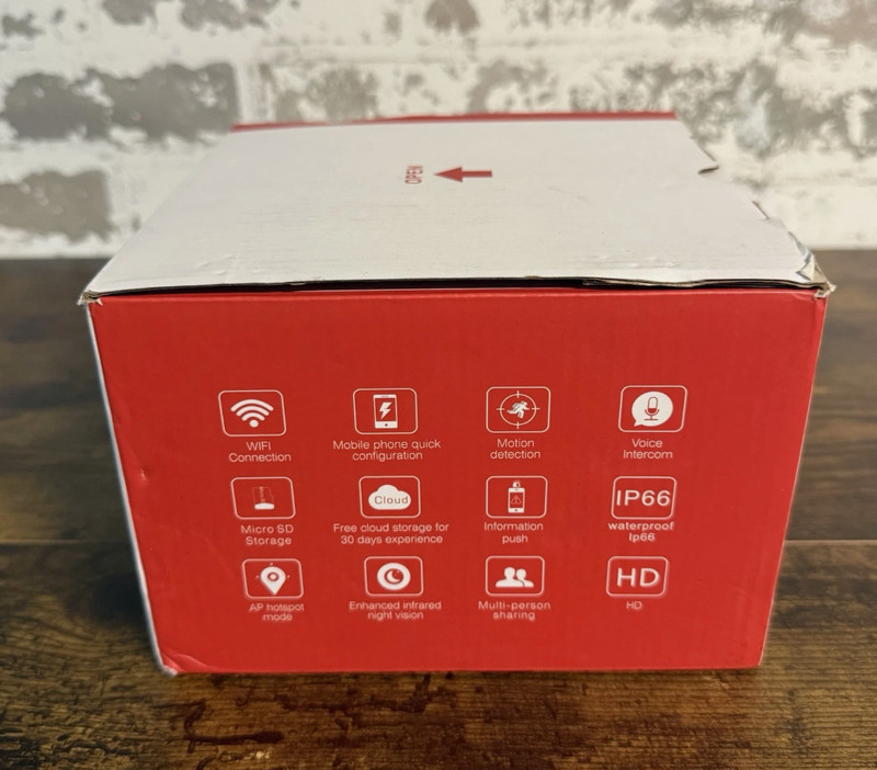 Smart Cameras Wifi PTZ Edition 180 Degree Perspective iCam365 DC12V-2A YH-A10S gallery