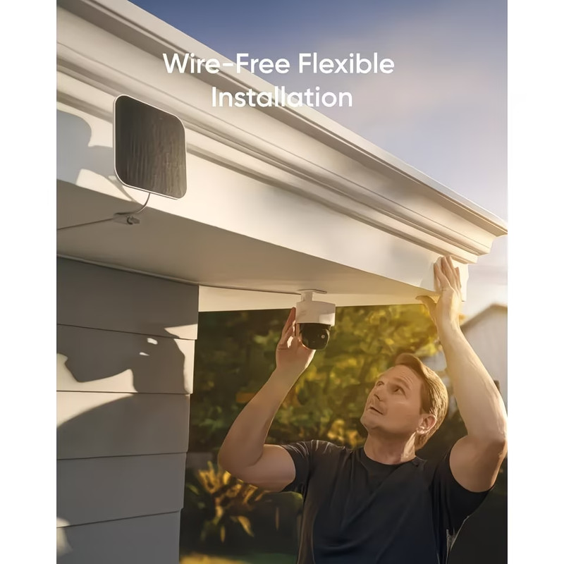 eufy SoloCam S3 Outdoor Solar Security Camera 3K Dual-Cam 360° PTZ Pan Tilt 8X Z gallery