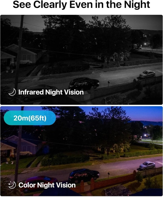ZOSI WiFi Pan/Tilt Wired Security IP Camera 2-Way Audio C290 Plug-in HD Outdoor gallery