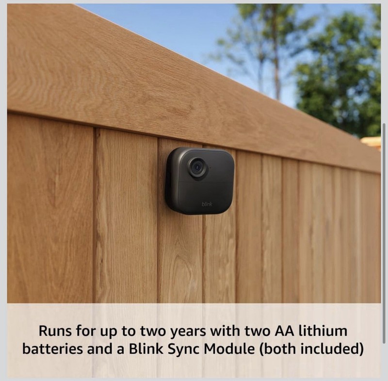 Blink Outdoor 4 Wireless Camera Security System & Blink Video Doorbell BUNDLE gallery