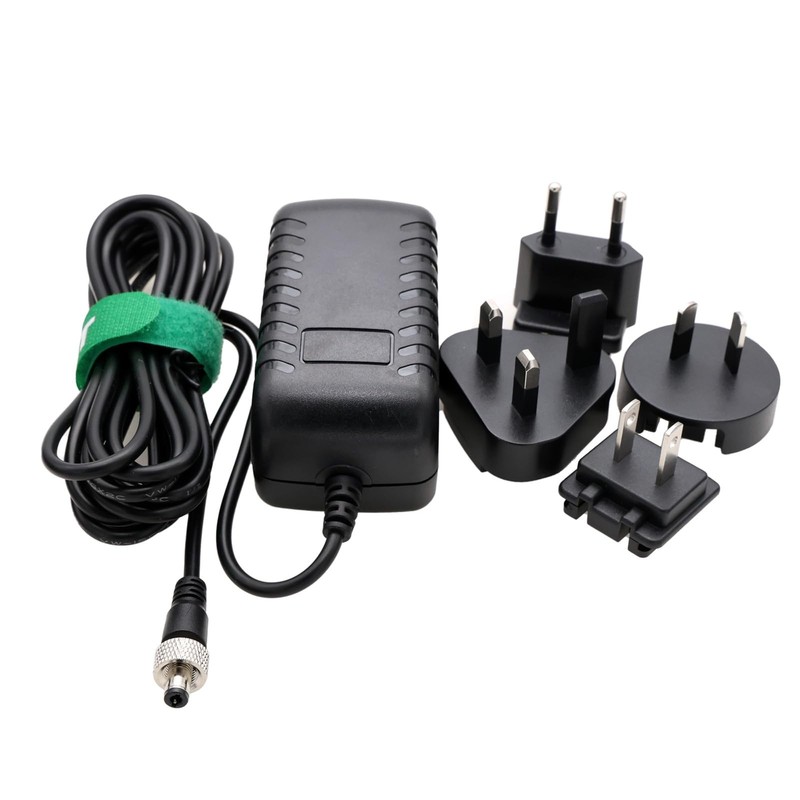 12V Locking DC Power Supply for Blackmagic Studio 4K 6K , Video Assist 5" 7" ... gallery