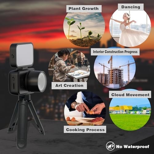 Time Lapse Camera, Timelapse Camera Wi-Fi with App Control, Color Night Vision, gallery