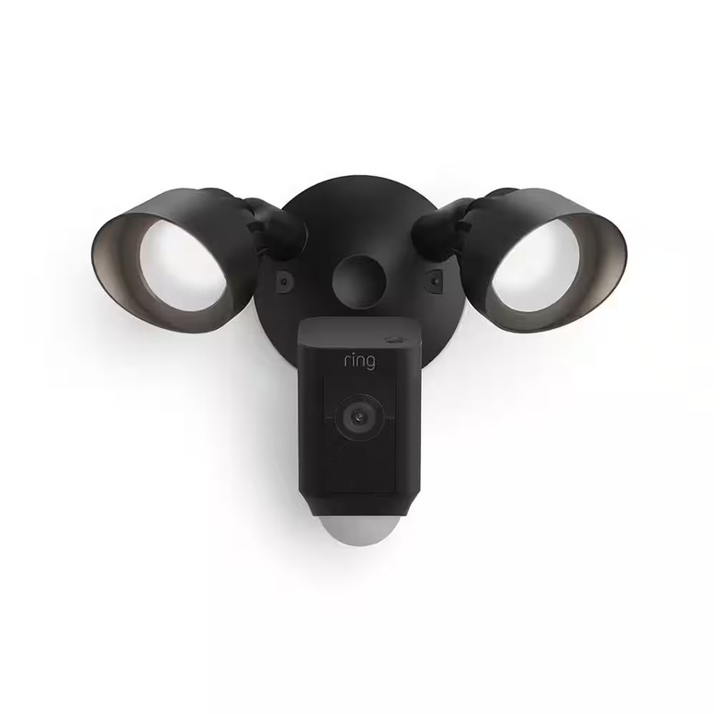 Floodlight Cam plus Wired - Outdoor Smart Security Camera with Two LED Lights, T gallery