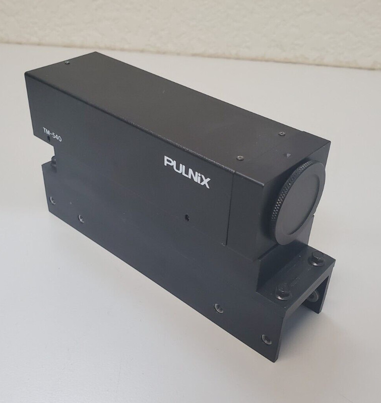 Pulnix TM-540 CCD Monochrome Camera w/ C-Mount Lens & Mount