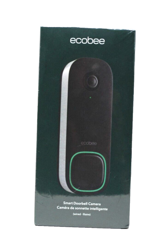 ecobee Smart Video Doorbell Wired with Advanced Person and Package Detect gallery