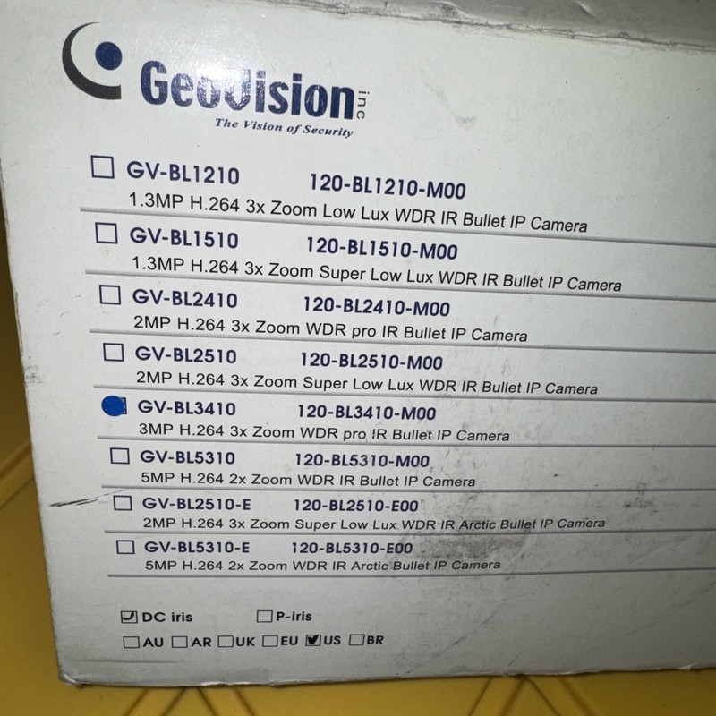 Geovision GV-BL220D 2 Megapixel 1080P HD IR Bullet IP Camera gallery