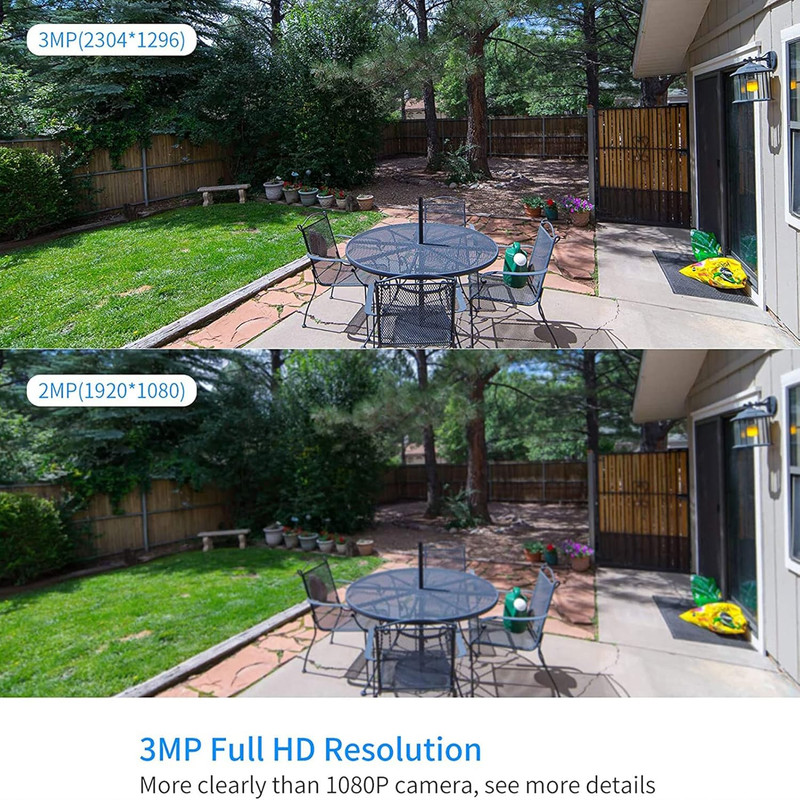 Camera Add on 3MP Outdoor Wireless Security Camera, Waterproof Outdoor Indoor 3. gallery