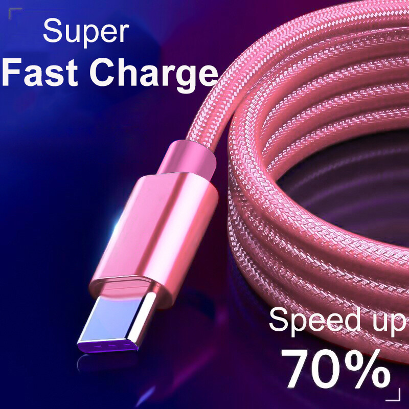Type C Cable Fast Charge 2A Data 1m 2m USB Charge Cable for Cell Phone Silver gallery