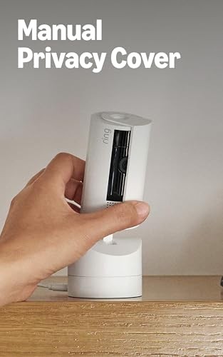 Pan-Tilt Indoor Cam (newest model), See all around 1 Camera Device Only White gallery