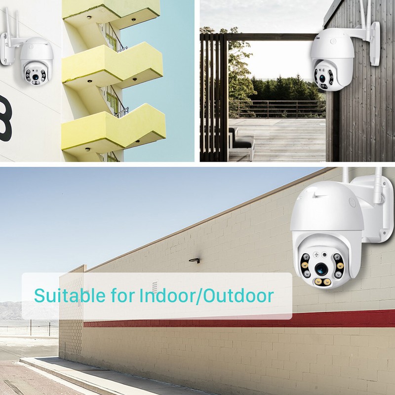 Wireless 1080P WIFI Camera Outdoor CCTV PTZ Smart Home Security Cam Night Vision gallery